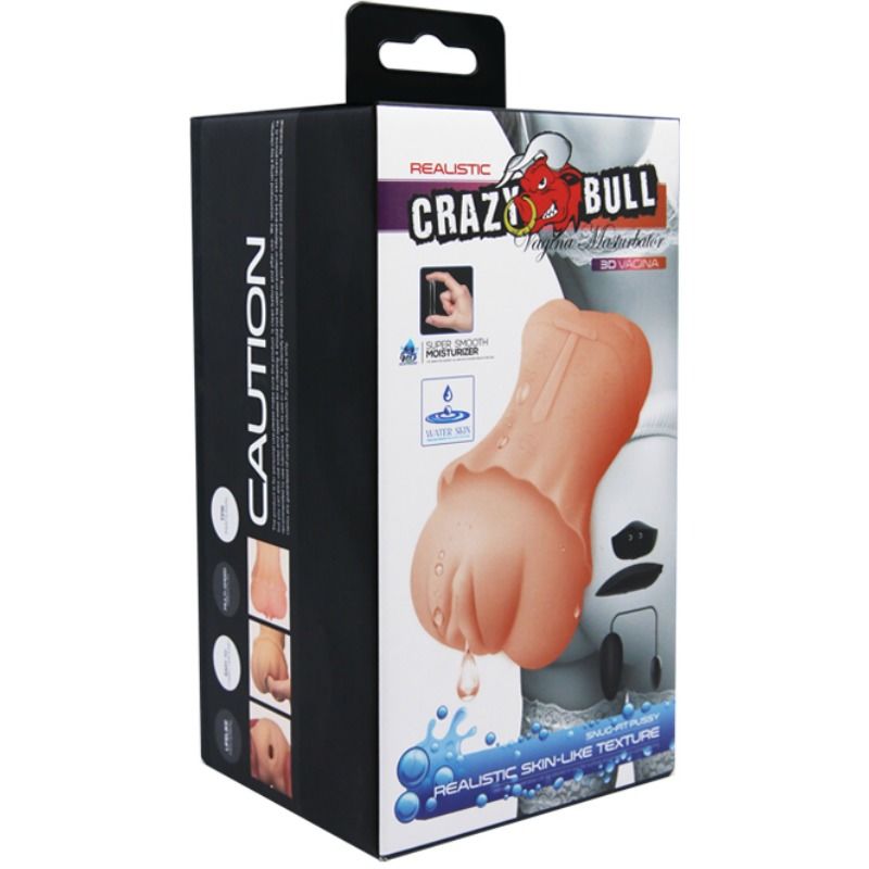 CRAZY BULL - MASTURBATORE CON VAGINA IN WATERSKIN CON BULLET VIBRANTE MOD 2