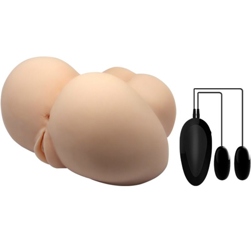 CRAZY BULL - MASTURBATORE REALISTICO CON VAGINA E ANO CON VIBRAZIONE POSIZIONE 6