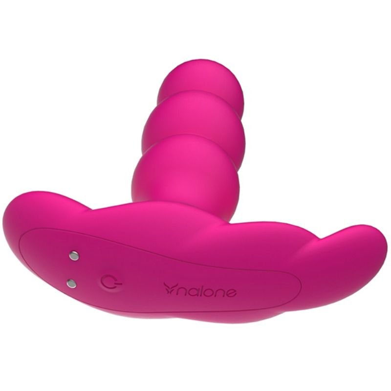 NALONE - PEARL VIBRAZIONE E ROTAZIONE ANALE TELECOMANDO NERO