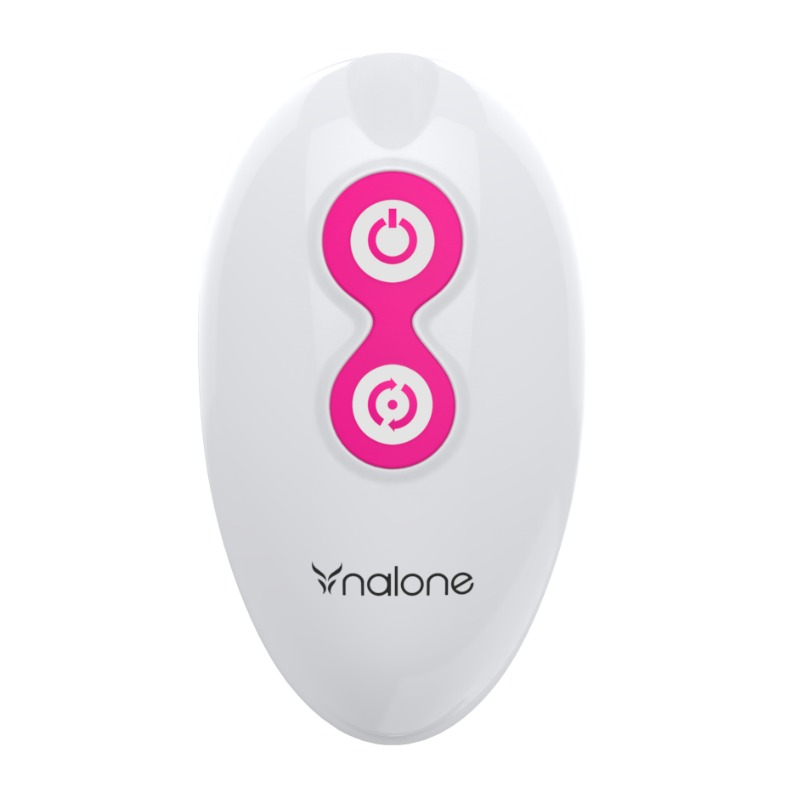 NALONE - PEARL VIBRATORE E ROTATORE ANALE CON TELECOMANDO NERO