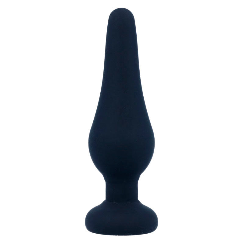 INTENSE - PIPO PLUG ANALE IN SILICONE S 9,8 CM NERO