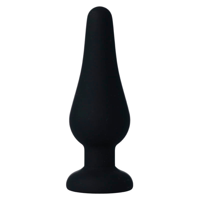 INTENSE - PIPO PLUG ANALE IN SILICONE M 11 CM NERO