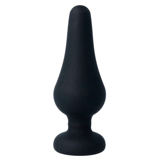INTENSE - PIPO PLUG ANALE IN SILICONE L 13 CM NERO