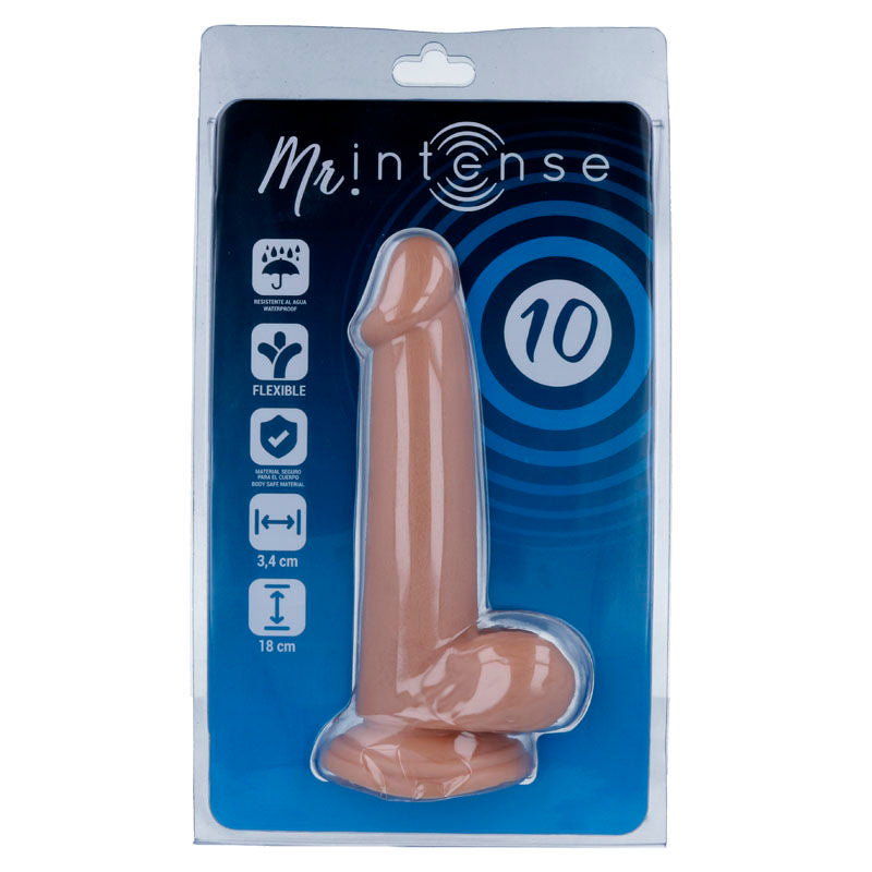 MR INTENSE - 10 DILDO REALISTICO 18 CM -O- 3,4 CM