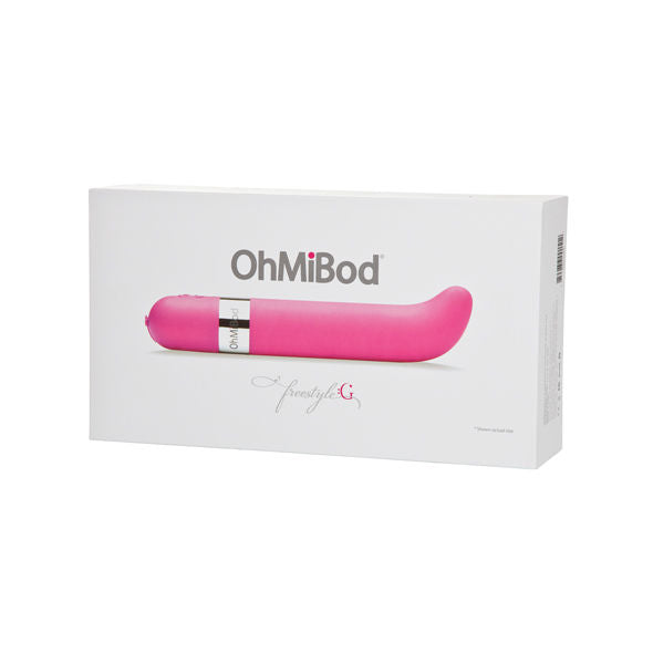 OHMIBOD - FREESTYLE VIBRATORE A RITMO MUSICALE  STIMOLATORE PUNTO G ROSA