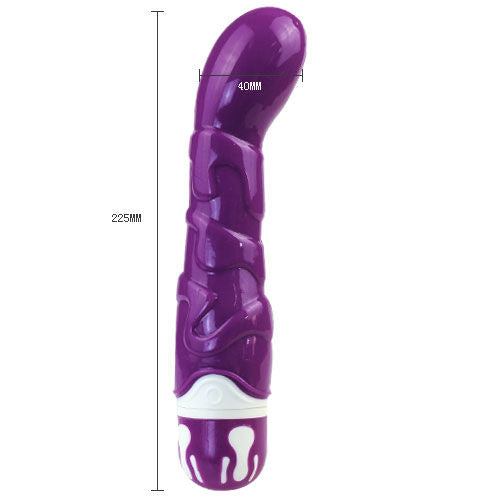 VIBRATORE REALISTICO REALISTIC COCK 10 FUNZIONI VIOLA