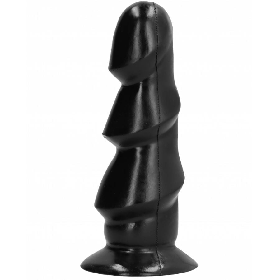 ALL BLACK - DILDO ANALE 17 CM