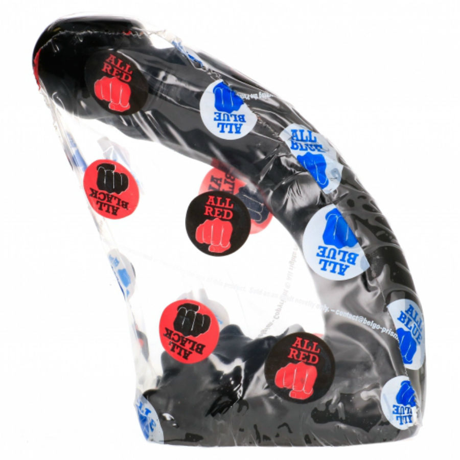 ALL BLACK - DILDO ANALE 19 CM