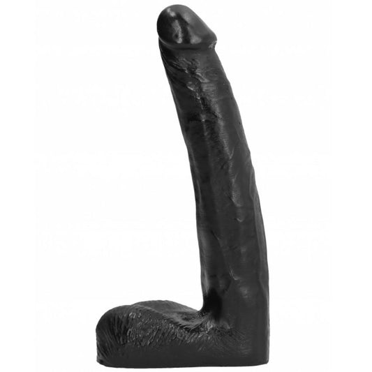ALL BLACK - DILDO ANALE 21 CM
