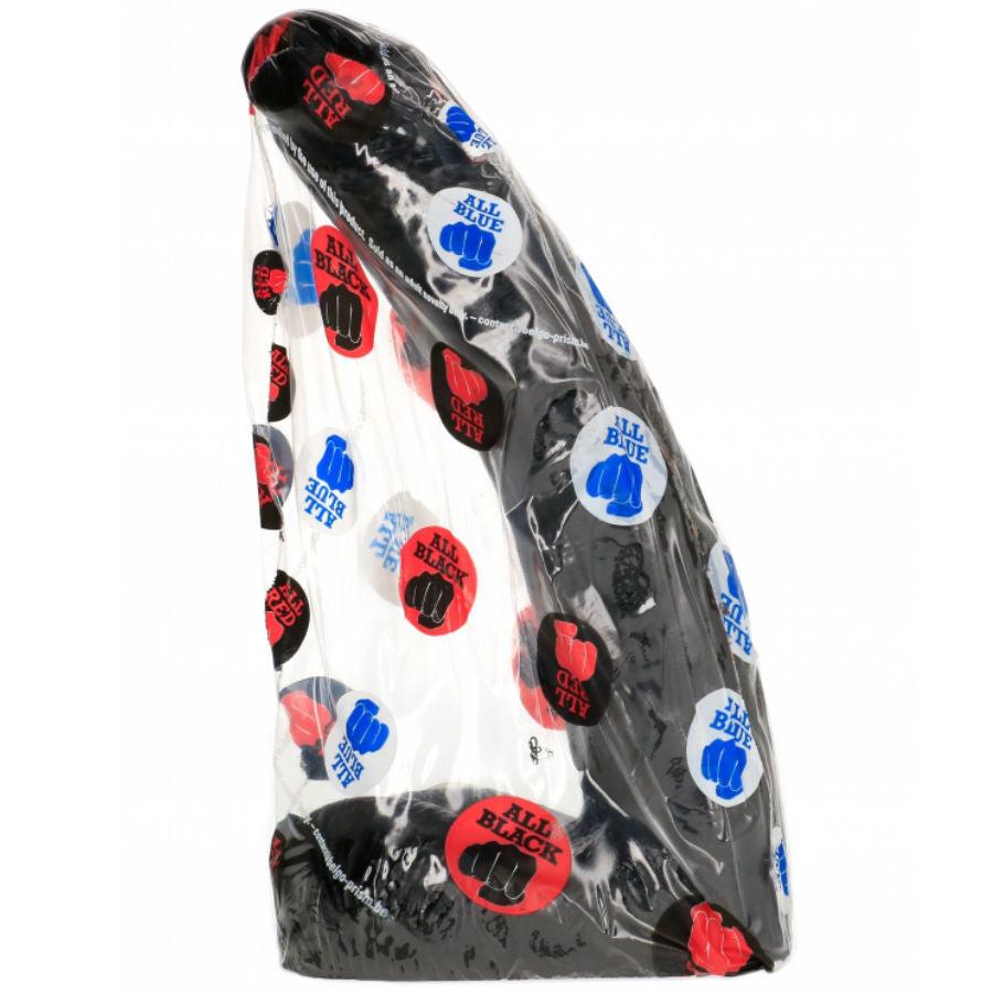 ALL BLACK - DILDO ANALE 21 CM