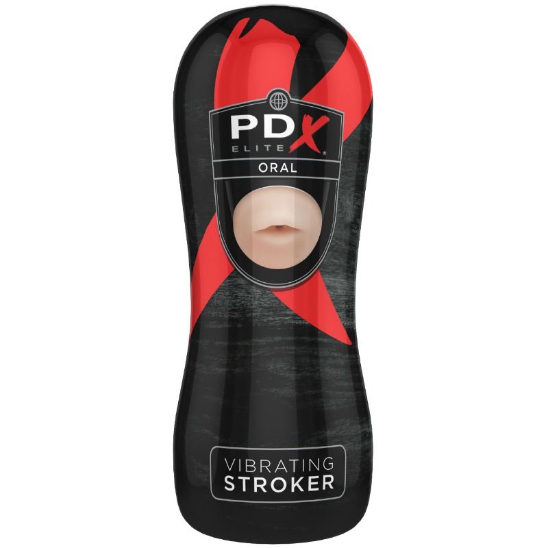 PDX ELITE - MASTURBATORE VIBRANTE CON BOCCA