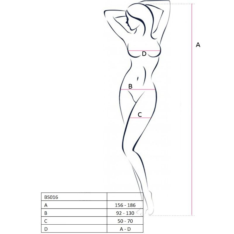 BODYSTOCKING IN RETE SEXY, DESIGN SPETTACOLARE, BIANCO, CROTCHLESS