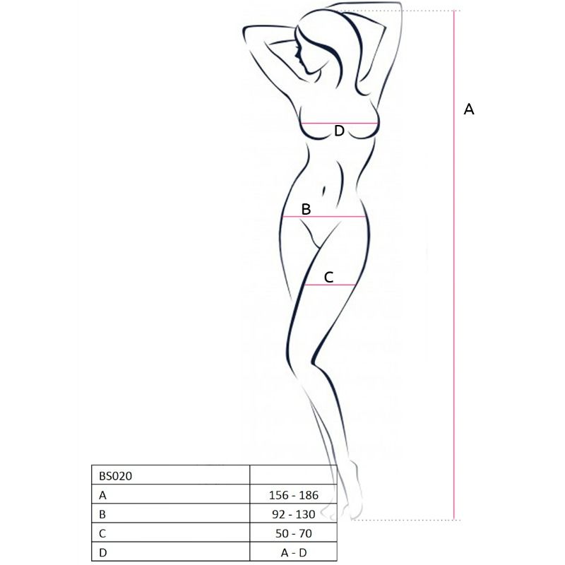 BODYSTOCKING DONNA RETE SEXY, CROTCHLESS, BIANCO, DESIGN SPETTACOLARE