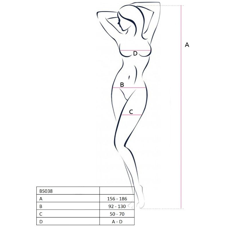 BODYSTOCKING DONNA NERO, DESIGN CROTCHLESS, RICAMI SENSUALI