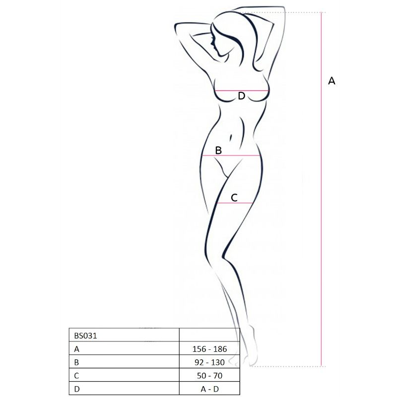 BODYSTOCKING DONNA NERO, DESIGN CROTCHLESS, RICAMI SENSUALI