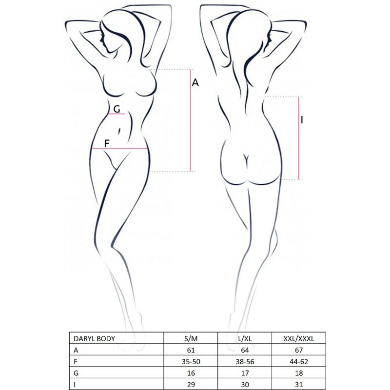 PASSION - DARYL BODY NERO L/XL