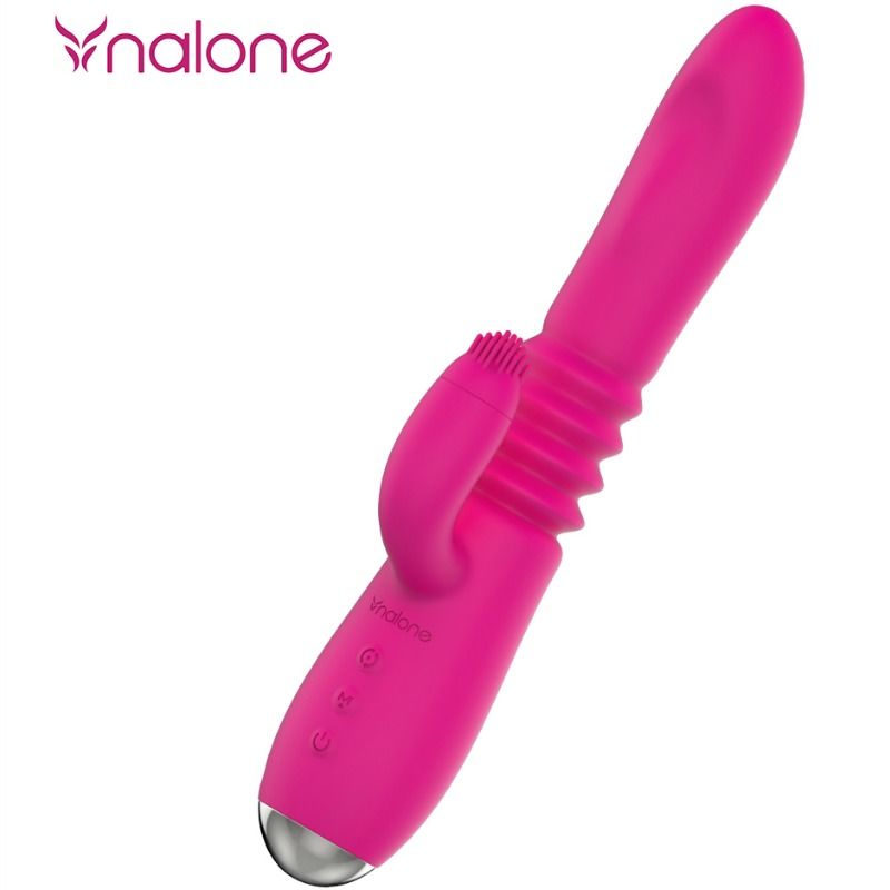 NALONE - IDOL VIBRATORE RISCALDANTE CON MOVIMENTO SPINTA SU E GIÙ E ROTAZIONE