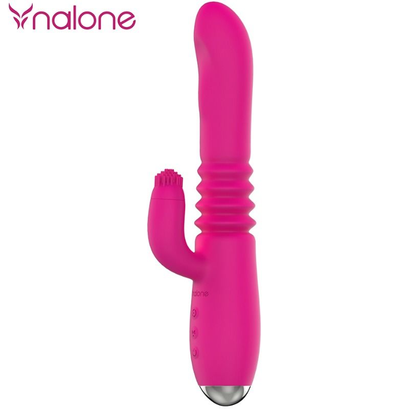 NALONE - IDOL PLUS VIBRATORE RISCALDANTE CON MOVIMENTO SPINTA UP AND DOWN  E ROTAZIONE 