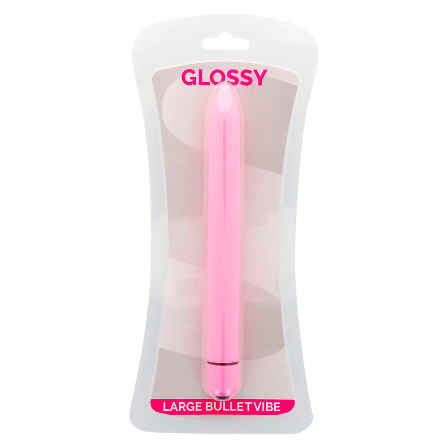 GLOSSY - SLIM VIBRATORE SOTTILE ROSA