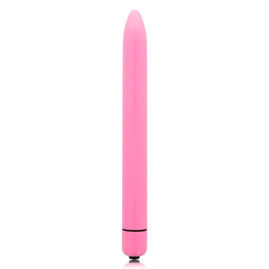 GLOSSY - SLIM VIBRATORE SOTTILE ROSA SCURO