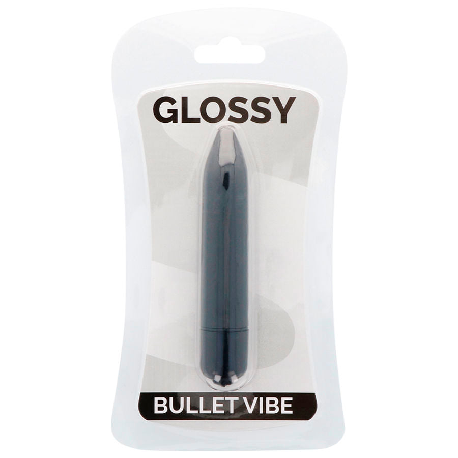 GLOSSY - THIN VIBRATORE NERO