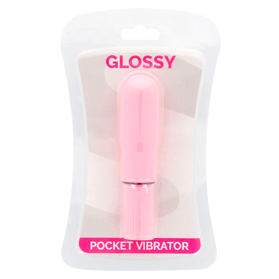 GLOSSY - POCKET VIBRATORE TASCABILE ROSA