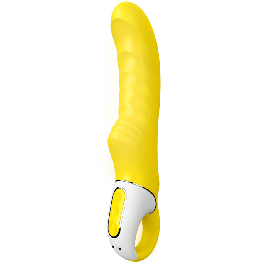 SATISFYER - VIBE YUMMY VIBRATORE STIMOLATORE PUNTO G GIALLO