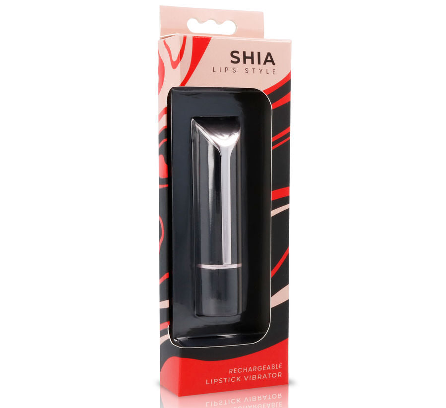 LIPS STYLE - SHIA  ROSSETTO VIBRANTE NERO E ROSSO
