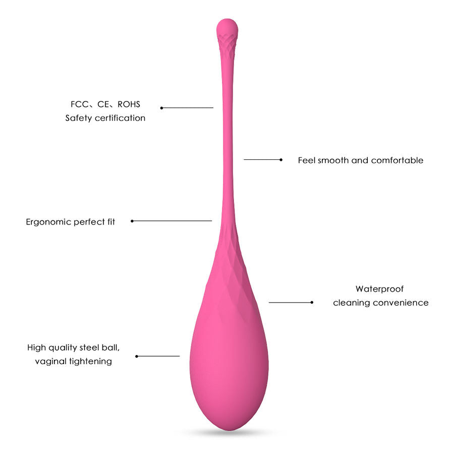 LESLIE - SET PALLINE PER ALLENAMENTO PELVICO 6 PESI