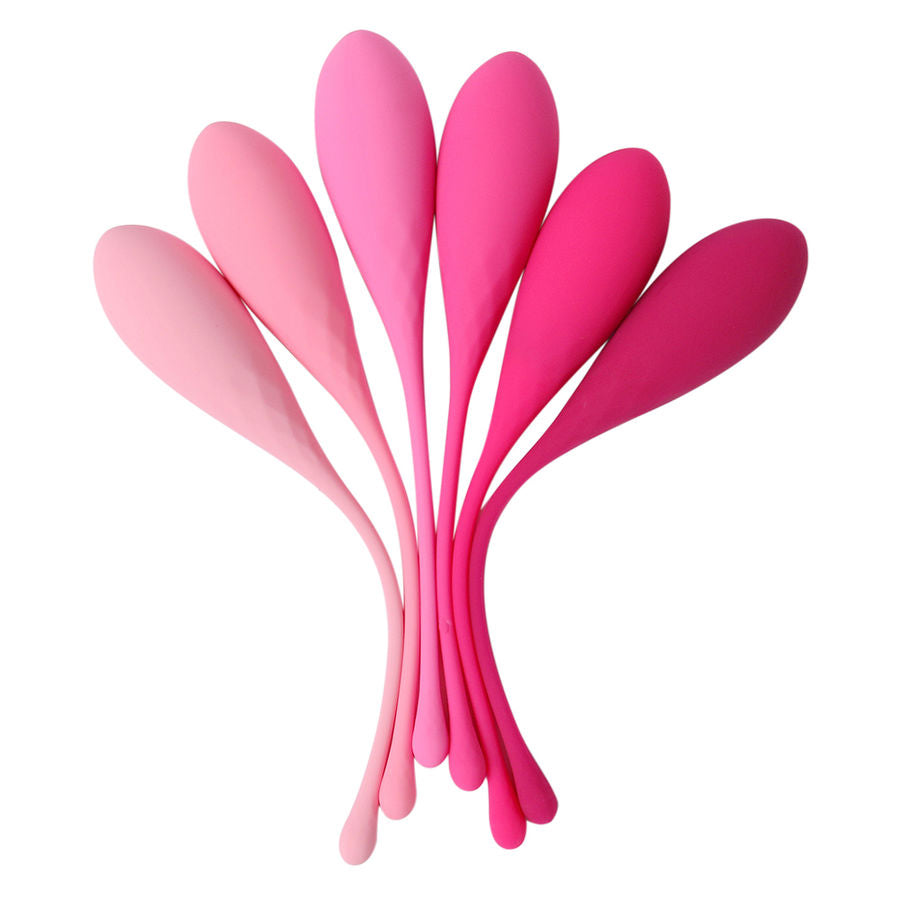 LESLIE - SET PALLINE PER ALLENAMENTO PELVICO 6 PESI