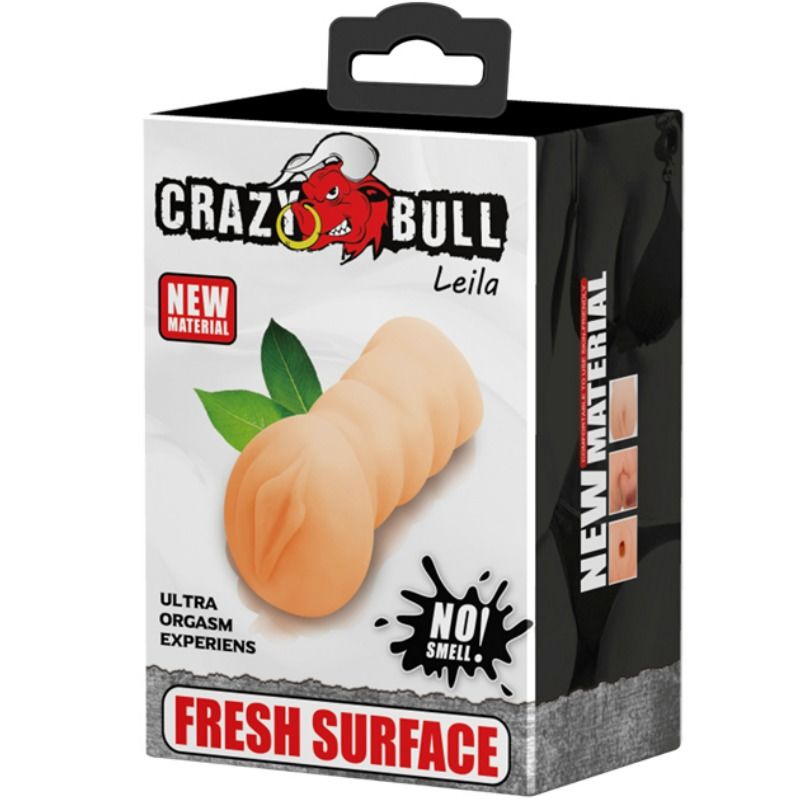 CRAZY BULL - LEILA MASTURBATORE CON VAGINA 13,5 CM