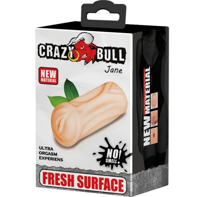 CRAZY BULL - JANE MASTURBATORE CON VAGINA 13.5 CM