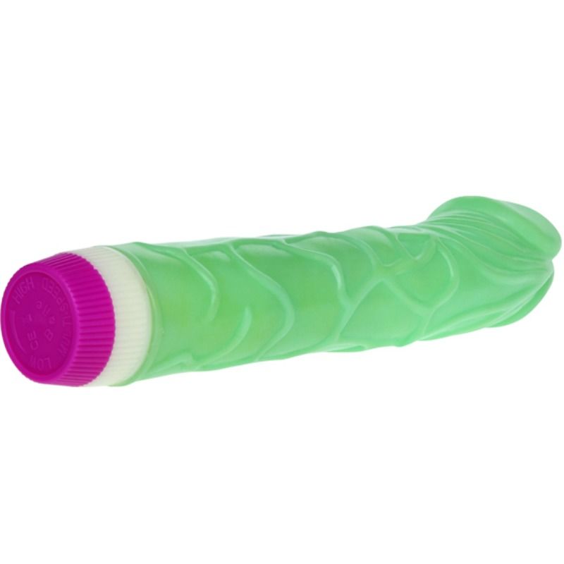 VIBRATORE REALISTICO WAVES OF PLEASURE 23 CM VERDE