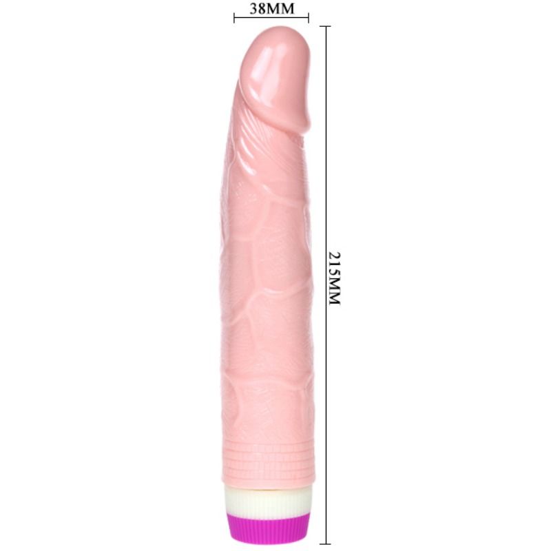 VIBRATORE REALISTICO  21,5 CM NUDE