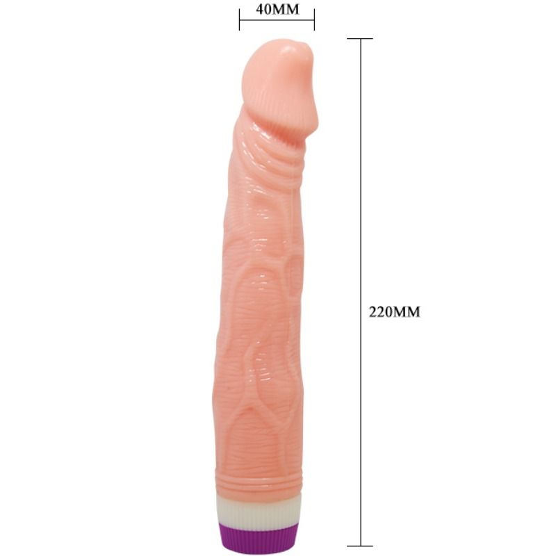 BAILE - VIBRATORE  REALISTICO 22 CM NUDE