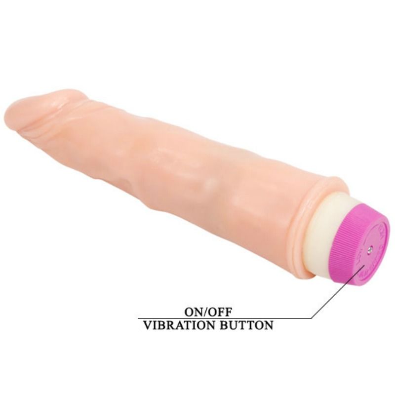 VIBRATORE REALISTICO WAVES OF PLEASURE 21,5 CM NUDE