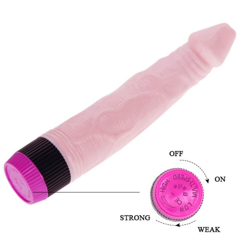 VIBRATORE REALISTICO ADOUR CLUB 21,5 CM ROSA