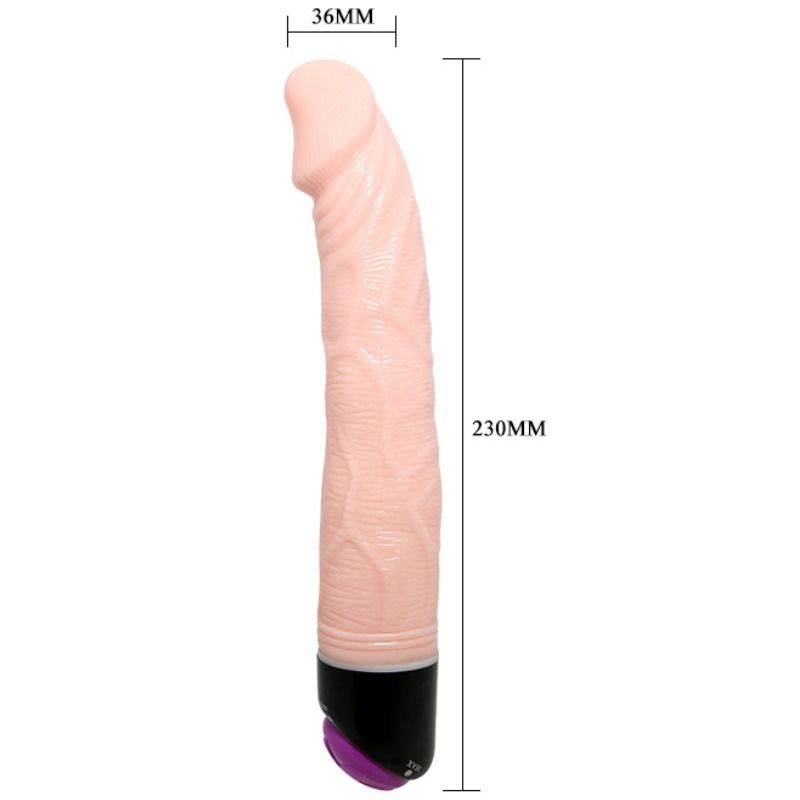 VIBRATORE REALISTICO ADOUR CLUB 23 CM NUDE