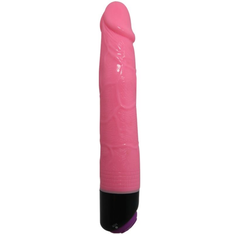 VIBRATORE REALISTICO 22,5 CM, MULTIVELOCITÀ, MORBIDO TPR