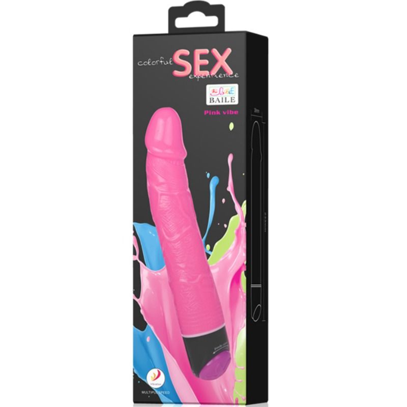VIBRATORE REALISTICO 22,5 CM, MULTIVELOCITÀ, MORBIDO TPR