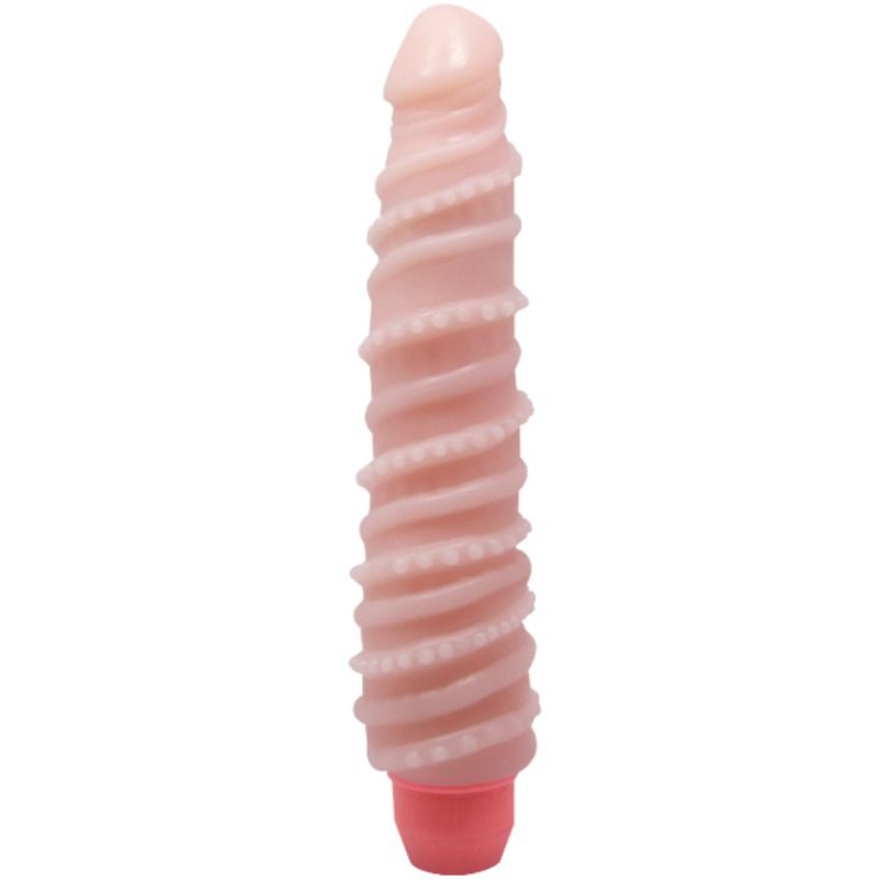 VIBRATORE REALISTICO FLESSIBILE, STIMOLAZIONE A SPIRALE, VIBRAZIONI MULTI-VELOCITÀ