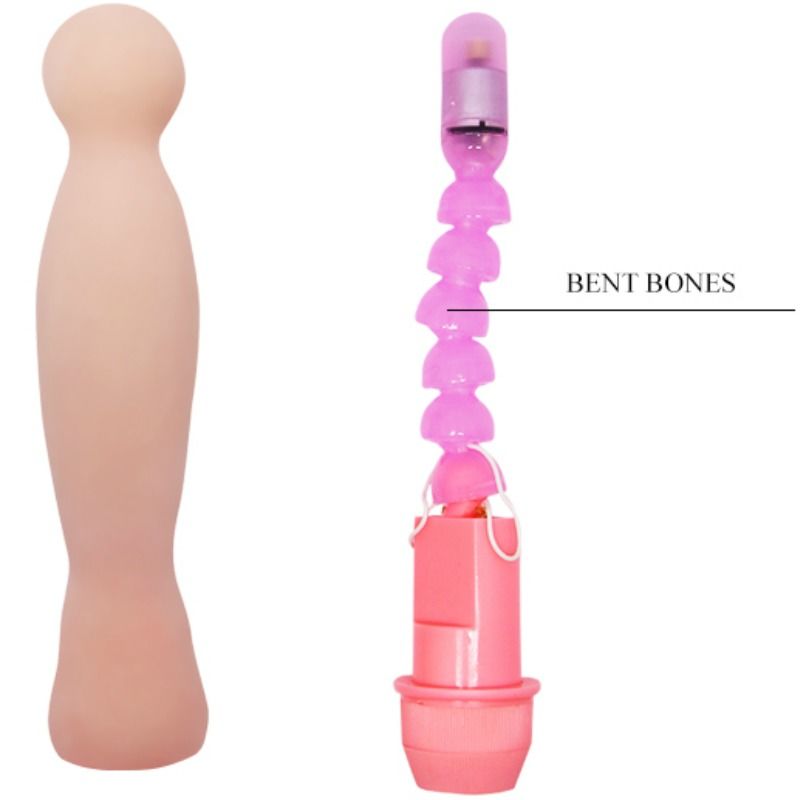 VIBRATORE G-SPOT FLESSIBILE, MULTI-VELOCITÀ, STRUTTURA ARTICOLATA