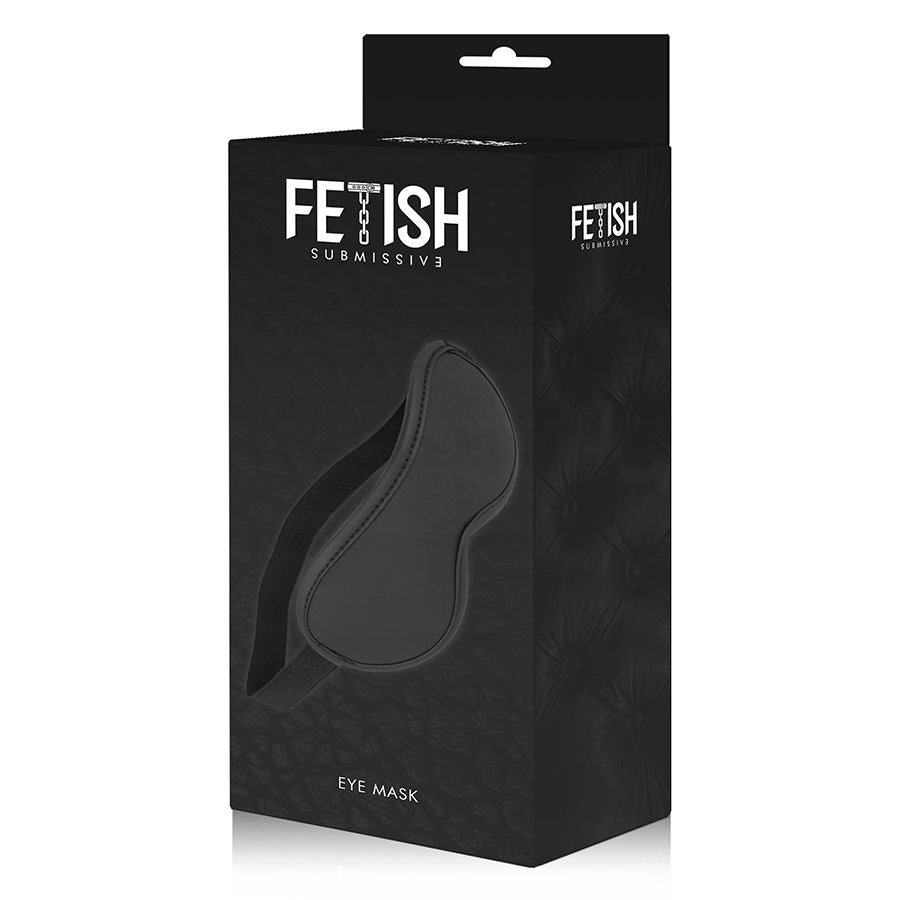 FETISH SUBMISSIVE - MASCHERINA IN PELLE VEGANA MOD II CON FODERA IN NEOPRENE