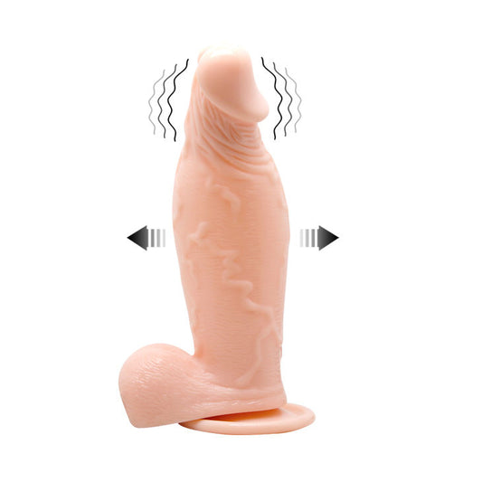 BAILE - DILDO REALISTICO VIBRANTE E GONFIABILE