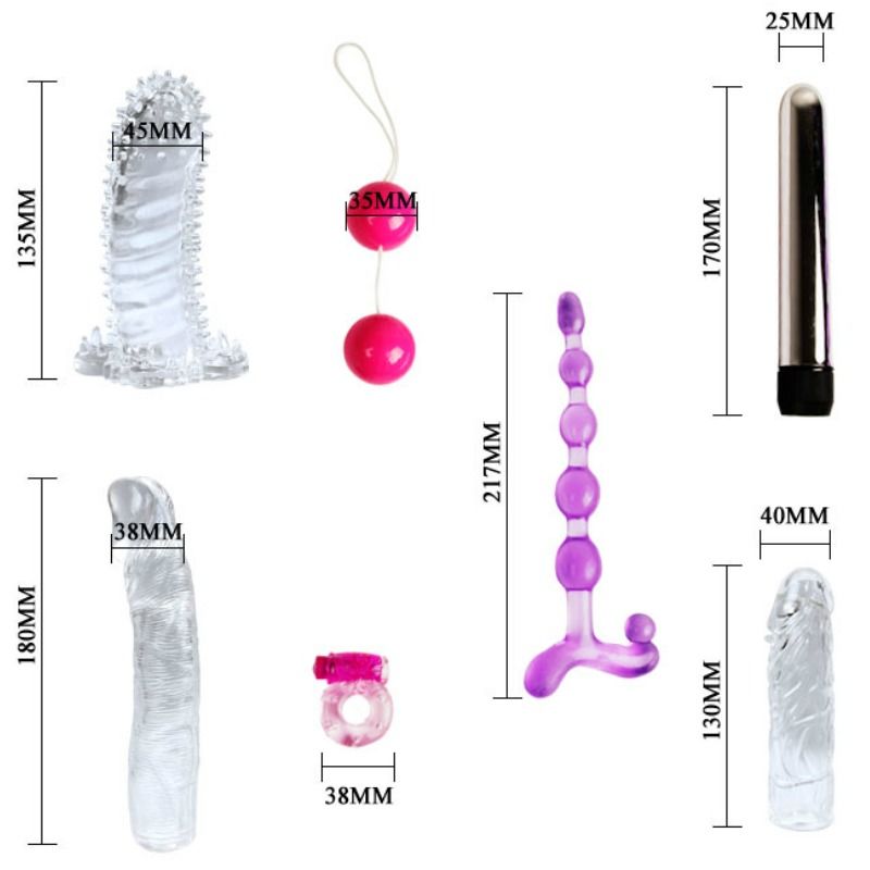 BAILE - LOVERS SECRET COLLECTION KIT SEX TOYS