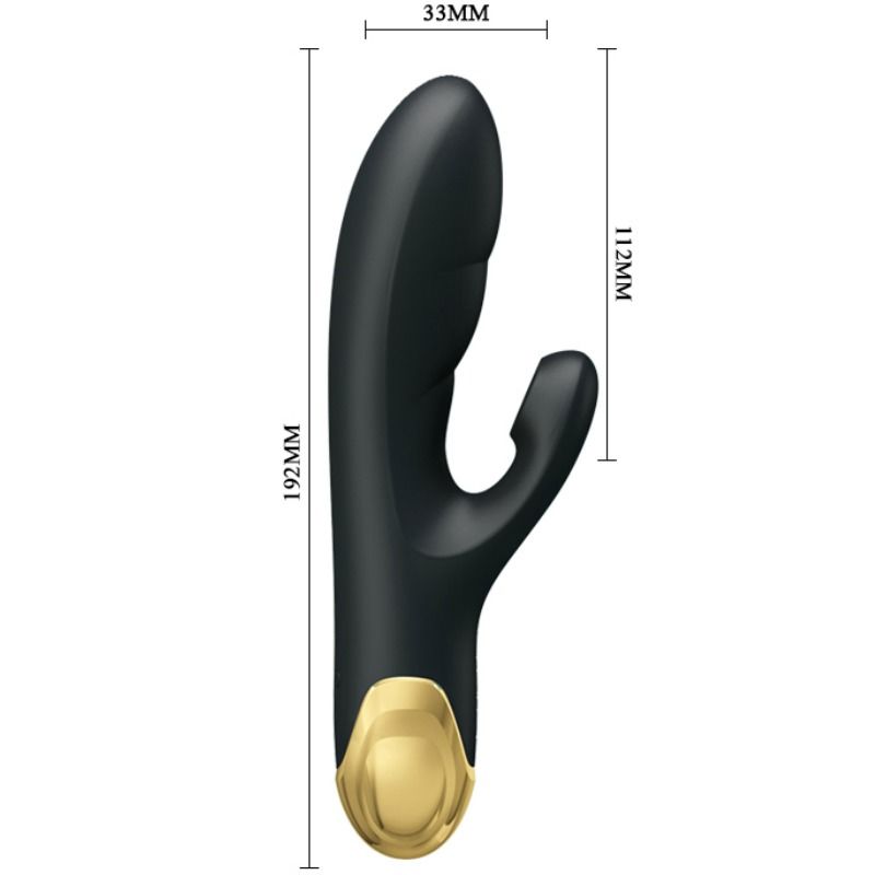 PRETTY LOVE - VIBRATORE SMART NAUGHTY PLAY CON FUNZIONE DI ASPIRAZIONE