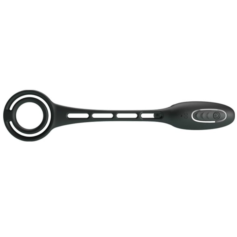 PRETTY LOVE - ANELLO PENE CON STIMOLATORE PROSTATA VIBRANTE