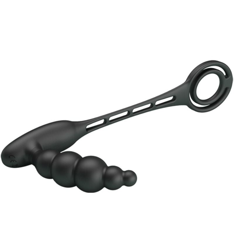 PRETTY LOVE - ANELLO PENE CON STIMOLATORE PROSTATA VIBRANTE