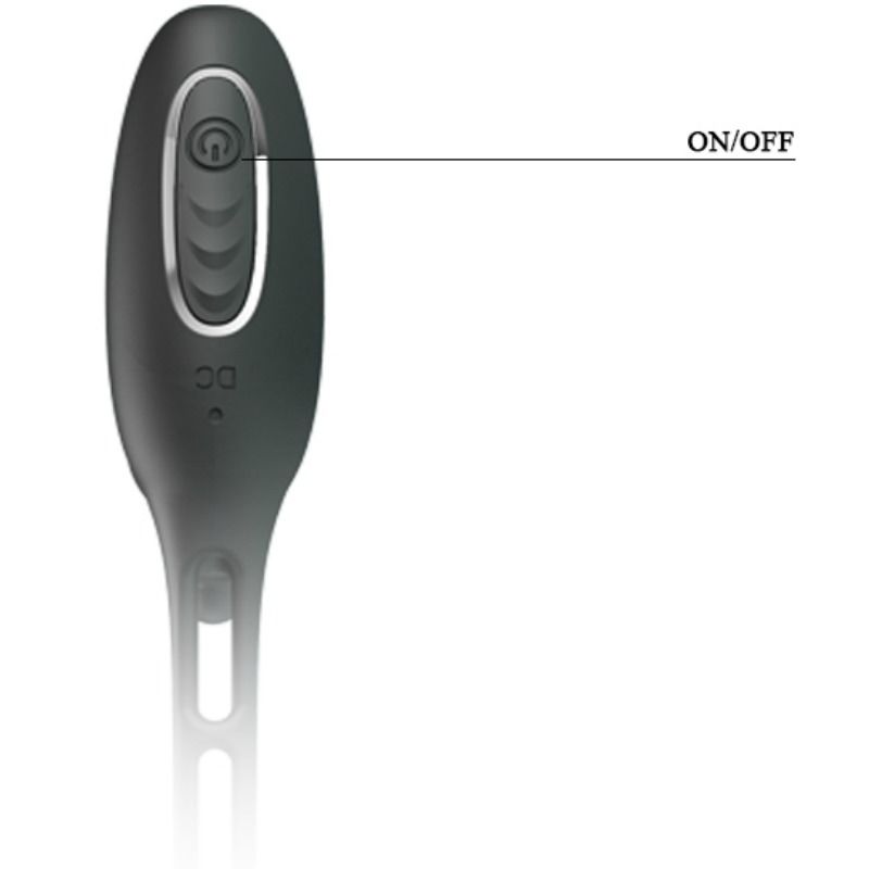 PRETTY LOVE - ANELLO PENE CON STIMOLATORE PROSTATA VIBRANTE