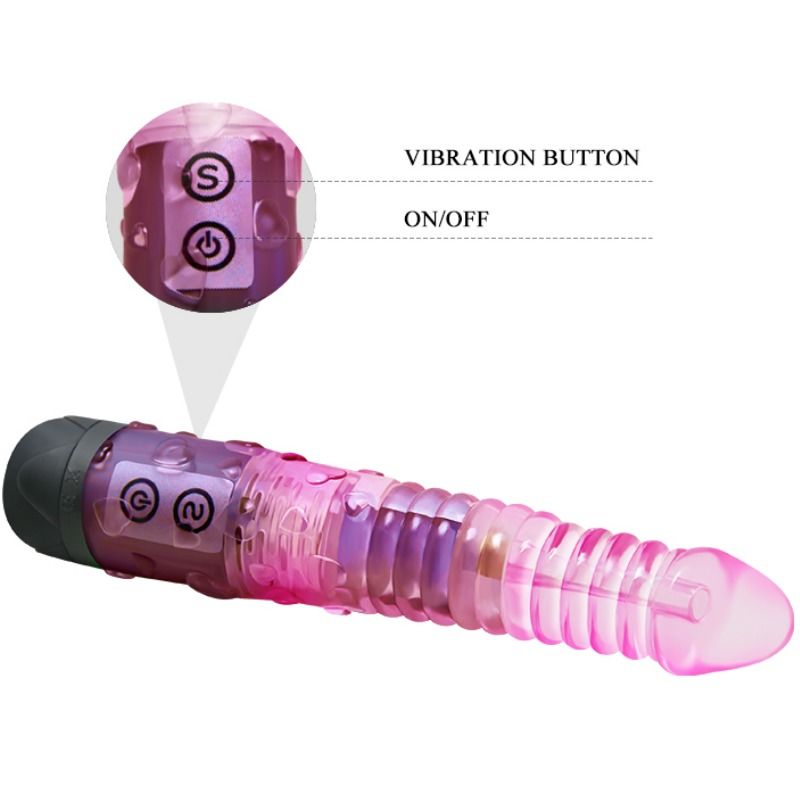 VIBRATORE MULTI-ORGASMICO, 10 MODALITÀ DI VIBRAZIONE, CORPO NODULARE